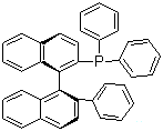 structure of CAS# 479079-13-5, S-(+)-1,1'-联萘-2'-苯基-2-二苯膦