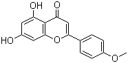 structure of CAS# 480-44-4, Acacetin