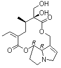 structure of CAS# 480-54-6, 倒千里光碱