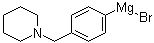 CAS # 480424-83-7, Bromo[4-(1-piperidinylmethyl)phenyl]magnesium