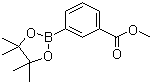 structure of CAS# 480425-35-2, 3-甲氧羰基苯硼酸频哪醇酯