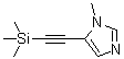 CAS 登录号：480439-45-0, 1-甲基-5-[2-(三甲基硅烷基)乙炔基]-1H-咪唑