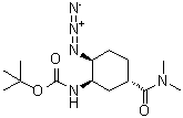 CAS # 480450-69-9, tert-Butyl [(1R,2S,5S)-2-azido-5-[(dimethylamino)carbonyl]cyclohexyl]carbamate