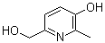 CAS # 4811-16-9, 5-Hydroxy-6-methyl-2-pyridinemethanol, 3-Hydroxy-6-hydroxymethyl-2-methylpyridine