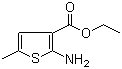 CAS # 4815-32-1, 2-Amino-5-methylthiophene-3-carboxylic acid ethyl ester, 2-Amino-5-methyl-3-ethoxycarbonylthiophene, 2-Amino-3-carboethoxy-5-methylthiophene, Ethyl 2-amino-5-methylthiophene-3-carboxylate