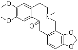 CAS # 482-74-6, Cryptopine, 4,6,7,13-Tetrahydro-9,10-dimethoxy-5-methylbenzo(e)-1,3-dioxolo(4,5-l)(2)benzazecin-12(5H)-one