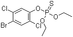 structure of CAS# 4824-78-6, Ethyl bromophos