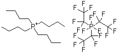 CAS # 482635-81-4, Tetrabutylphosphonium trifluorotris(pentafluoroethyl)phosphate