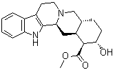 structure of CAS# 483-10-3, Corynanthin