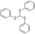 CAS # 4832-52-4, Tris(phenylthio)methane, Triphenyl trithioorthoformate