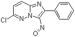6-Chloro-3-nitroso-2-phenylimidazo[1,2-b]pyridazine molecular structure (CAS 483367-60-8)