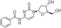 structure of CAS# 4836-13-9, N-Benzoyl-2'-deoxy-cytidine