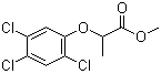 structure of CAS# 4841-20-7, Fenoprop methyl ester