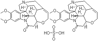 Brucine sulfate molecular structure (CAS 4845-99-2)