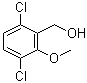 structure of CAS# 4849-12-1, 2-Methoxy-3,6-dichlorobenzyl alcohol