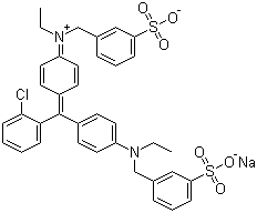 Acid Green 9 molecular structure (CAS 4857-81-2)