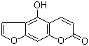 Bergaptol molecular structure (CAS 486-60-2)