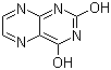 CAS # 487-21-8, Lumazine, 2,4-Pteridinediol, 2,4-Dihydroxypteridine