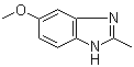 structure of CAS# 4887-81-4, 2-Methyl-5-methoxy-1H-benzimidazole