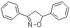 CAS # 4894-23-9, 4,5-Dihydro-3,5-diphenylisoxazole, 3,5-Diphenyl-2-isoxazoline, 3,5-Diphenyl-4,5-dihydroisoxazole, 3,5-Diphenyl-delta2-isoxazoline, NSC 91647