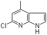 structure of CAS# 4894-29-5, 6-氯-4-甲基-7-氮杂吲哚