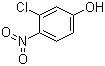 CAS # 491-11-2, 3-Chloro-4-nitrophenol
