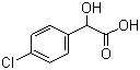 4-Chloromandelic acid molecular structure (CAS 492-86-4)