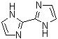 CAS # 492-98-8, 2,2'-Bi-1H-imidazole, 2,2'-Biimidazolyl, 2,2'-Bisimidazole, 2,2'-Diimidazole, Glycosine of Debus, NSC 522950