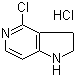 CAS # 494767-29-2, 4-Chloro-2,3-dihydro-1H-pyrrolo[3,2-c]pyridine hydrochloride