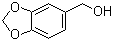 CAS # 495-76-1, Piperonyl alcohol, 3,4-(Methylenedioxy)phenylmethanol, 1,3-Benzodioxol-5-ylmethanol