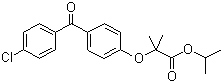 structure of CAS# 49562-28-9, Fenofibrate