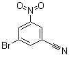 structure of CAS# 49674-15-9, 3-Bromo-5-nitrobenzonitrile