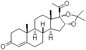 CAS # 4968-09-6, Alphasone acetonide, Progesterone 16,17-acetonide, 16a,17a-Isopropylidenedioxyprogesterone