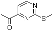 structure of CAS# 496863-48-0, 4-Acetyl-2-methylthiopyrimidine