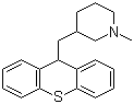 Methixene molecular structure (CAS 4969-02-2)