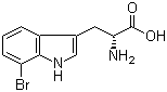 CAS 登录号：496929-99-8, 7-溴-D-色氨酸