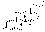structure of CAS# 49697-38-3, Rimexolone
