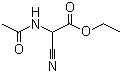 Ethyl acetamidocyanoacetate molecular structure (CAS 4977-62-2)