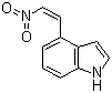structure of CAS# 49839-99-8, 4-(2-硝基乙烯基)吲哚