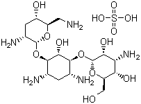 structure of CAS# 49842-07-1, 硫酸妥布霉素