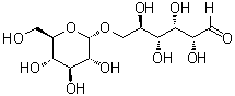 structure of CAS# 499-40-1, D-异麦芽糖