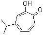CAS # 499-44-5, Hinokitiol, 2-Hydroxy-4-isopropyl-cyclohepta-2,4,6-trien-1-one, 2-Hydroxy-4-(1-methylethyl)-2,4,6-cycloheptatrien-1-one, beta-Thujaplicin