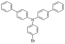 structure of CAS# 499128-71-1, N-(4-溴苯基)-N,N-双(1,1'-联苯-4-基)胺