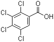 CAS 登录号：50-74-8, 2,3,4,5-四氯苯甲酸