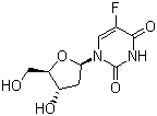 structure of CAS# 50-91-9, Floxuridine