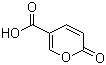 CAS # 500-05-0, Coumalic acid, 2-Oxo-2H-pyran-5-carboxylic acid, 2-Pyrone-5-carboxylic acid