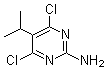 structure of CAS# 500161-46-6, 2-氨基-4,6-二氯-5-异丙基嘧啶
