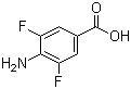 CAS # 500577-99-1, 4-Amino-3,5-difluorobenzoic acid, NSC 135302