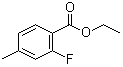 CAS # 500579-61-3, 2-Fluoro-4-methylbenzoic acid ethyl ester, NSC 137163