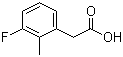 structure of CAS# 500912-16-3, 3-氟-2-甲基苯乙酸